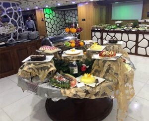 BBQ Buffet dinner with Luxury Mega Yacht in Dubai